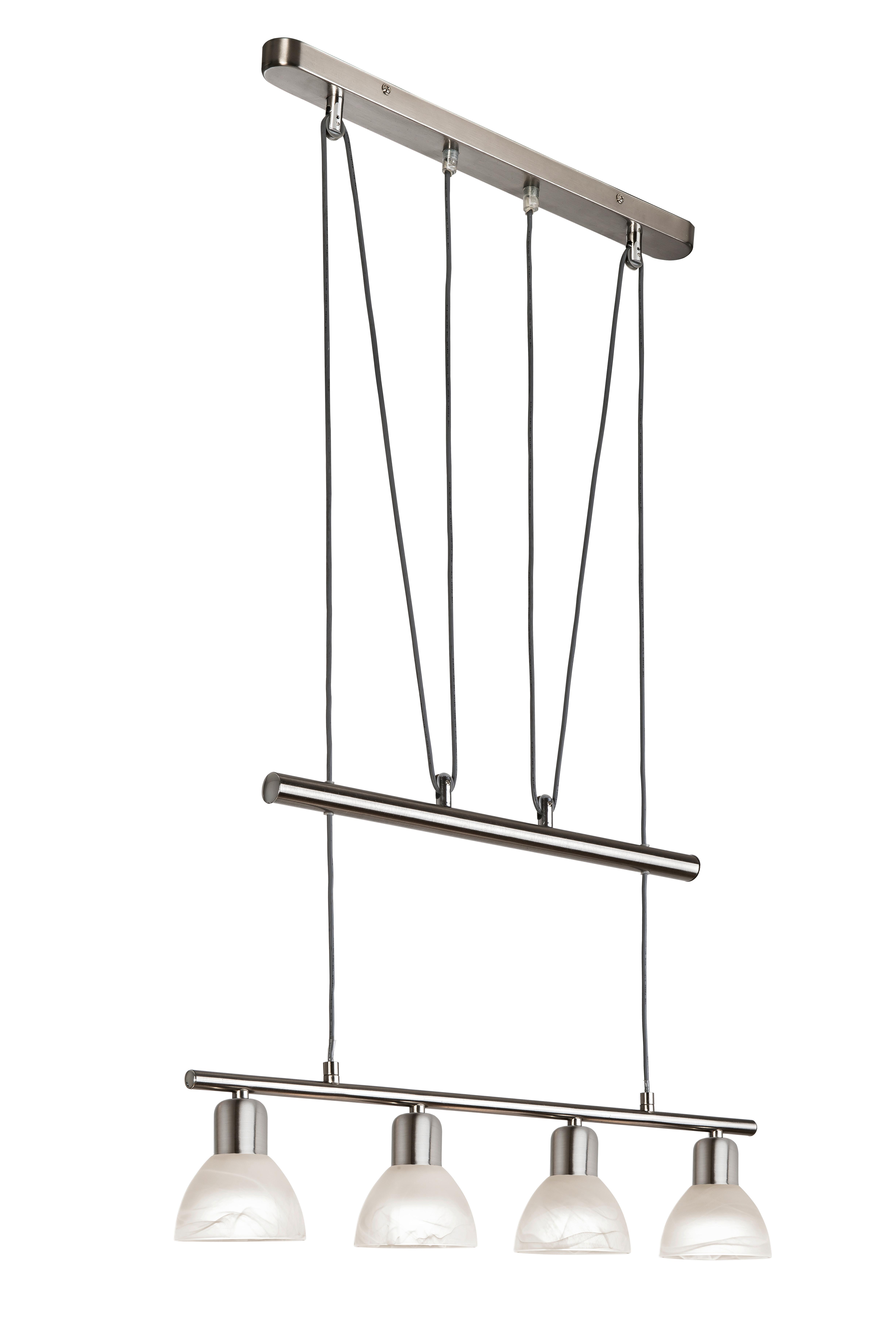 Viseča Svetilka Daytona, Barva Niklja - Konvencionalno (60/5/100-160cm) - Globo