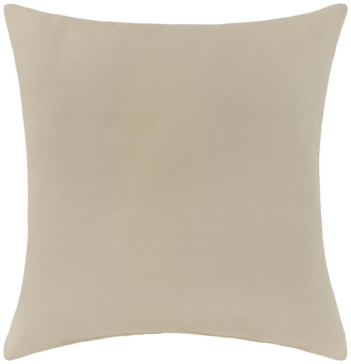 Zierkissen Felix in Beige ca. 45x45cm - Beige, Konventionell (45/45cm) - Modern Living