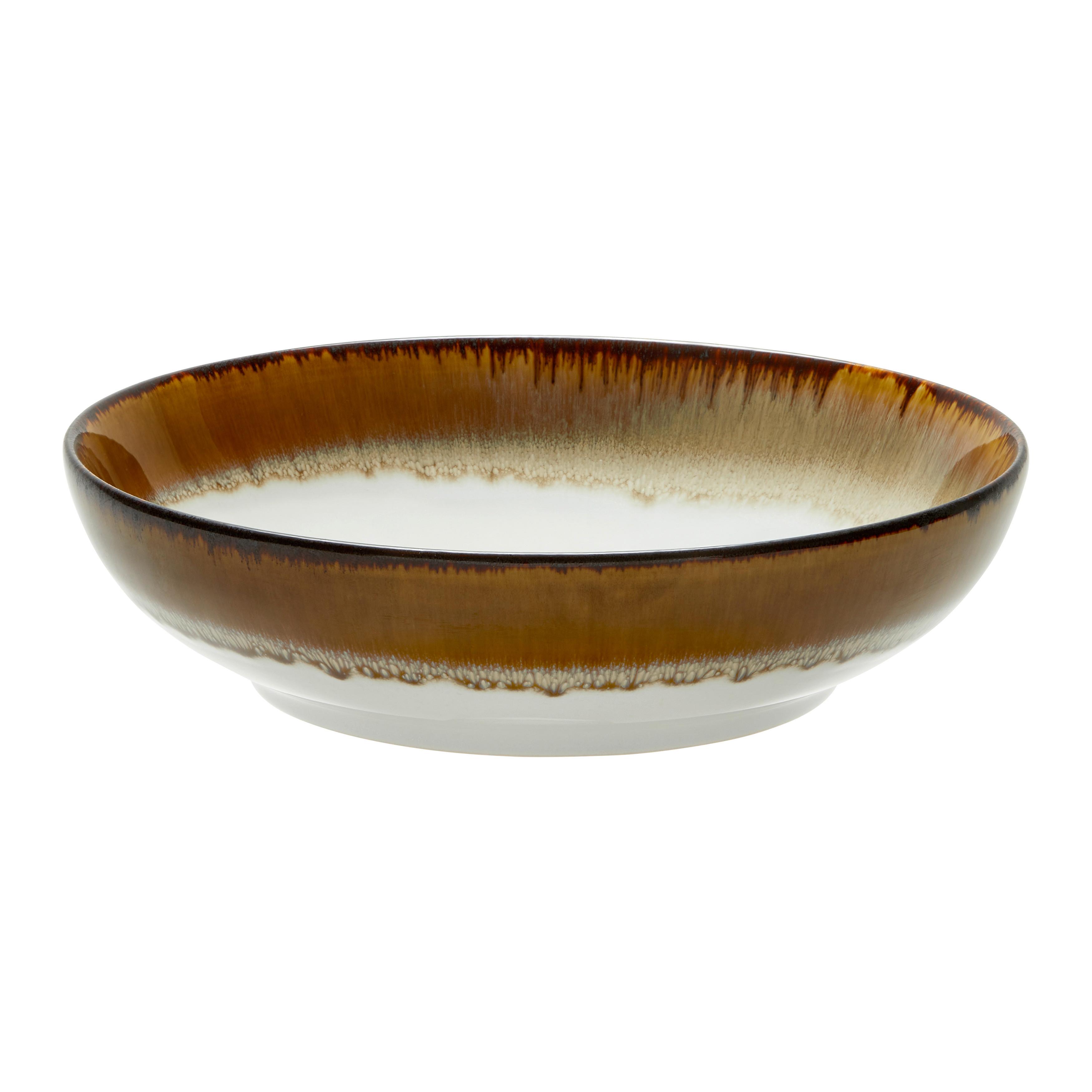 Schüssel Cascade Braun - Braun, Modern, Keramik (22,5/6cm) - Creatable