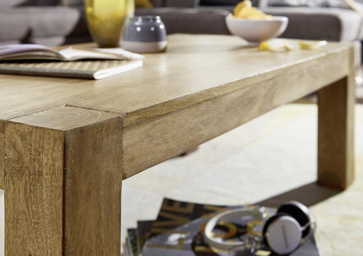 Klubska Miza Mumbai - barve akacije, Design, les (110/60/40cm) - MID.YOU