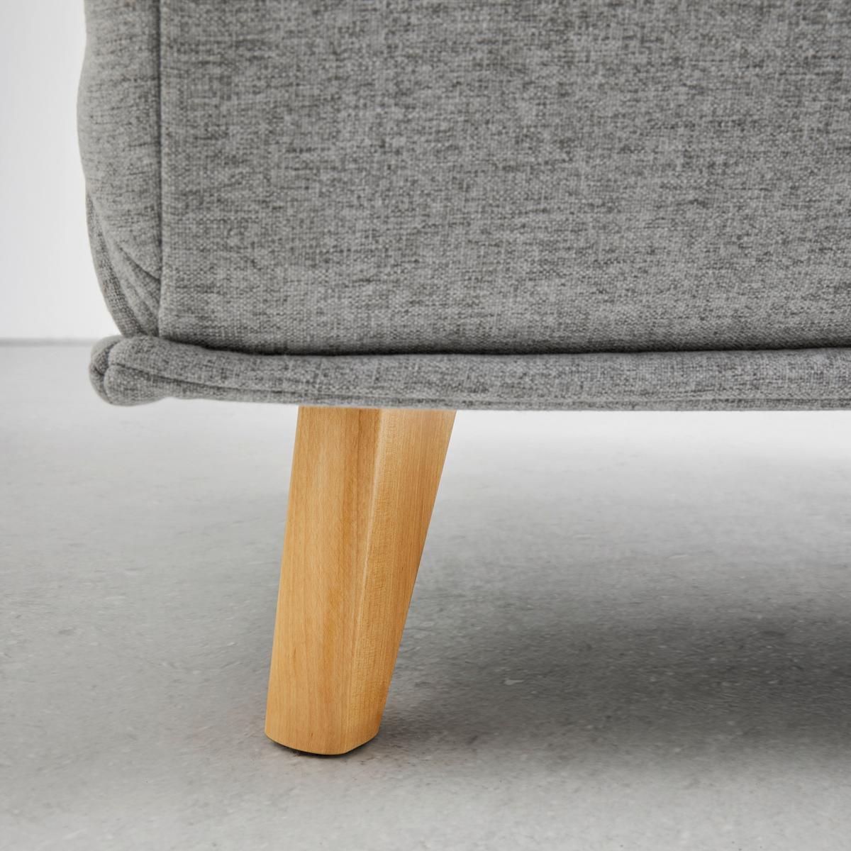 FOTOLIU EXTENSIBIL LAYLA - gri deschis, Modern, lemn/textil (104/92/84cm) - Bessagi Home