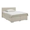 Boxspring Krevet Mira 2 - bež, Moderno, metal/tekstil (180/200cm) - Based