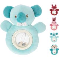 Plüss Csörgő 339300250 - olajkék/pink, textil (13cm)