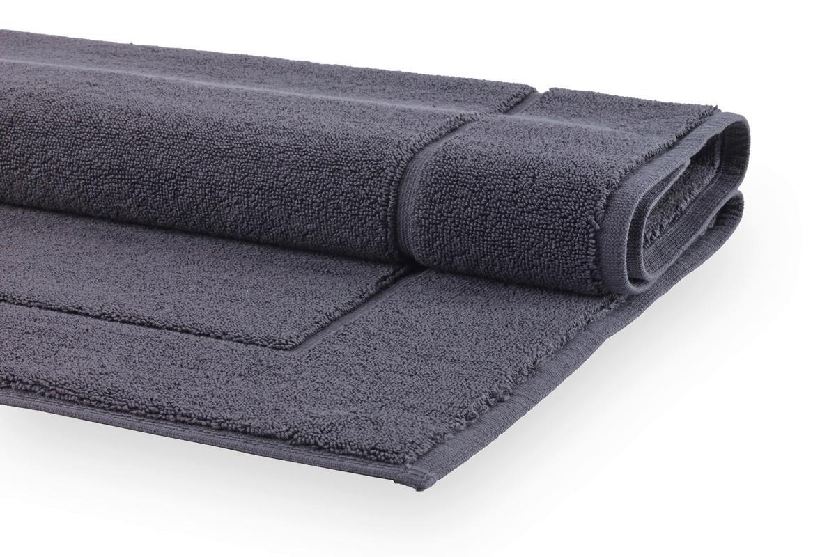 MATA ŁAZIENKOWA LONDON - kolor grafitowy, Basics, tkanina (70/120cm) - Aquanova