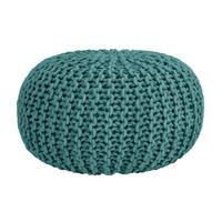 SEDEŽNA BLAZINA ALINE -EXT- - modra, tekstil (50/30cm) - Premium Living