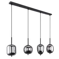 LAMPA WISZĄCA 15345-4LU *SBN* - Lifestyle, metal/szkło (100/18,5/120cm) - Novel