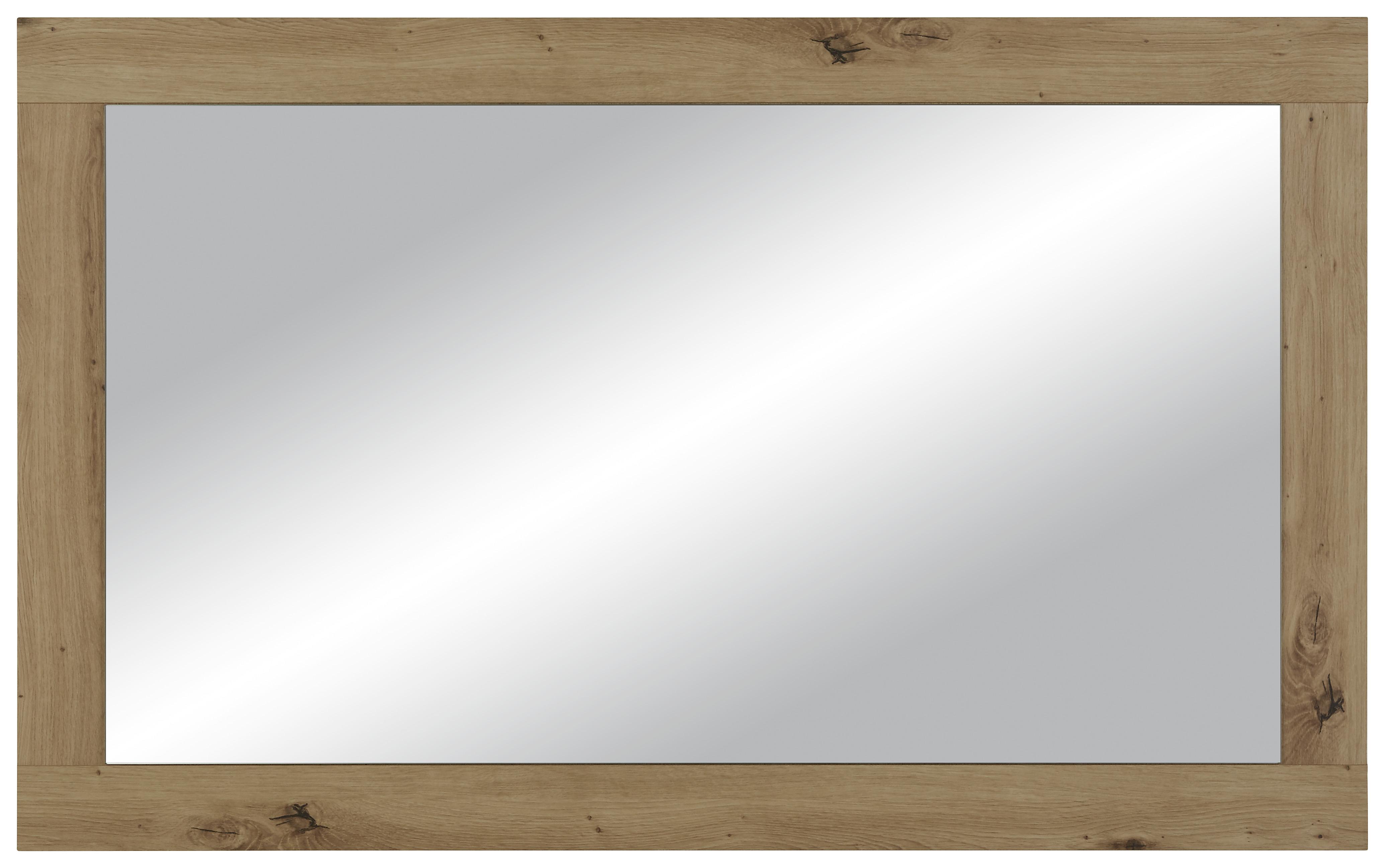 Stensko Ogledalo Malta -Exklusiv- - hrast, Moderno, leseni material (110/68/2cm) - Modern Living