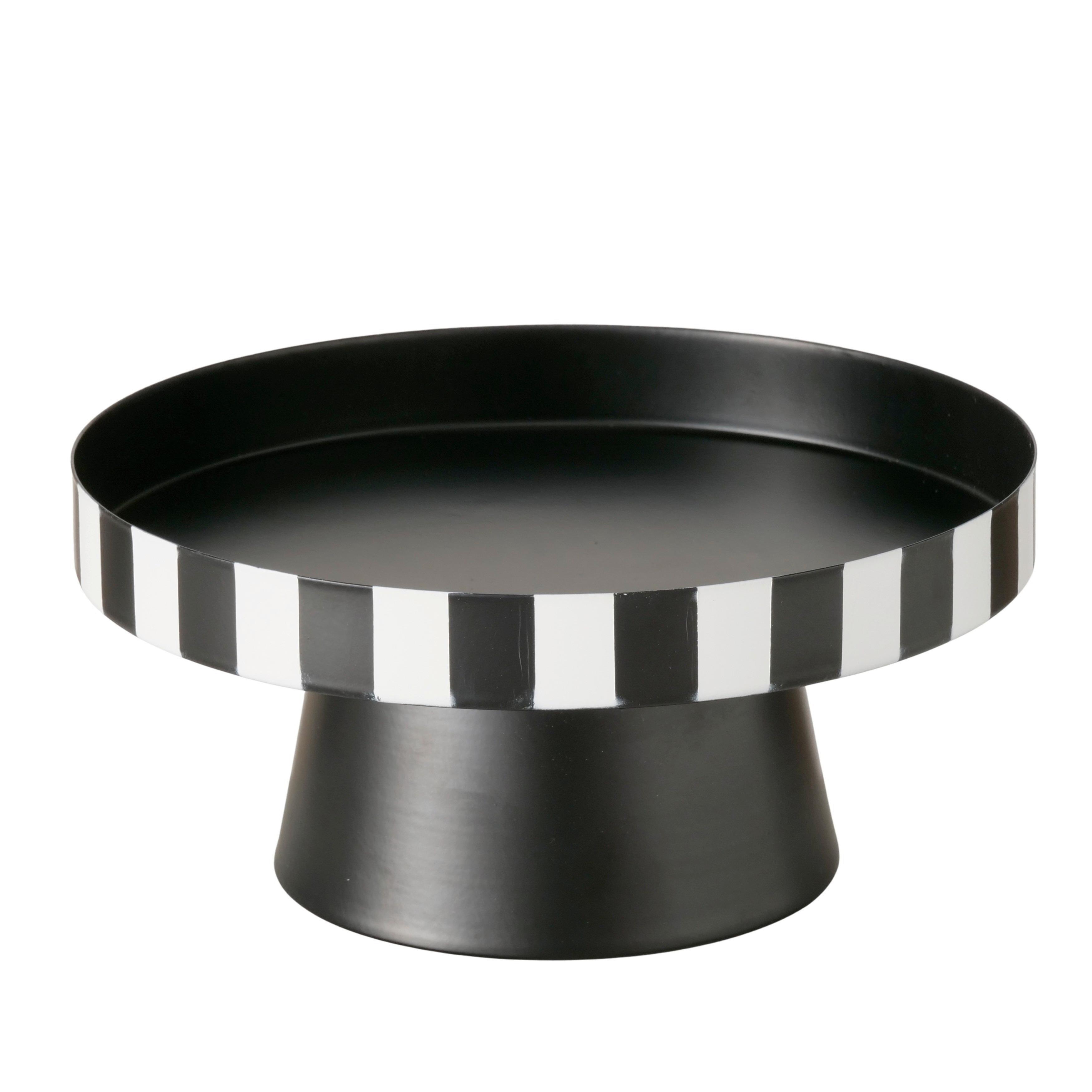 ETAŻERKA 2080060 - CITY LIFESTYLE - czarny/biały, Basics, metal (30/34cm) - Boltze Home