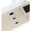 LED-SKRIVBORDSLAMPA MULTI - vit/roséguld, Modern, metall/plast (33/10,5/37-66cm) - Mömax
