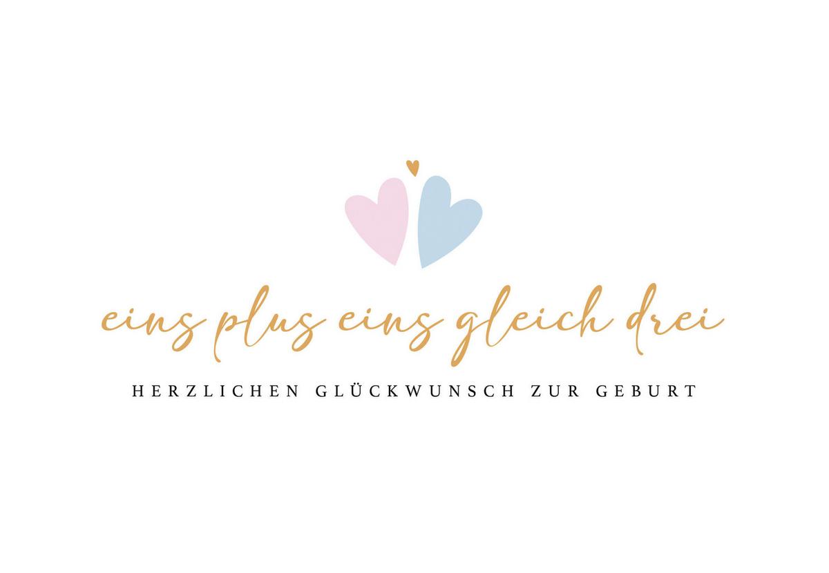 Glückwunschkarte Edelschwarz Multicolor - Basics, Papier (18/13cm)