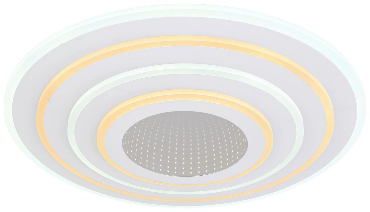 LAMPA SUFITOWA LED 48544SHLU SMART HOME *SBN*SH* - biały, Design, tworzywo sztuczne/metal (50/6,5cm) - Novel