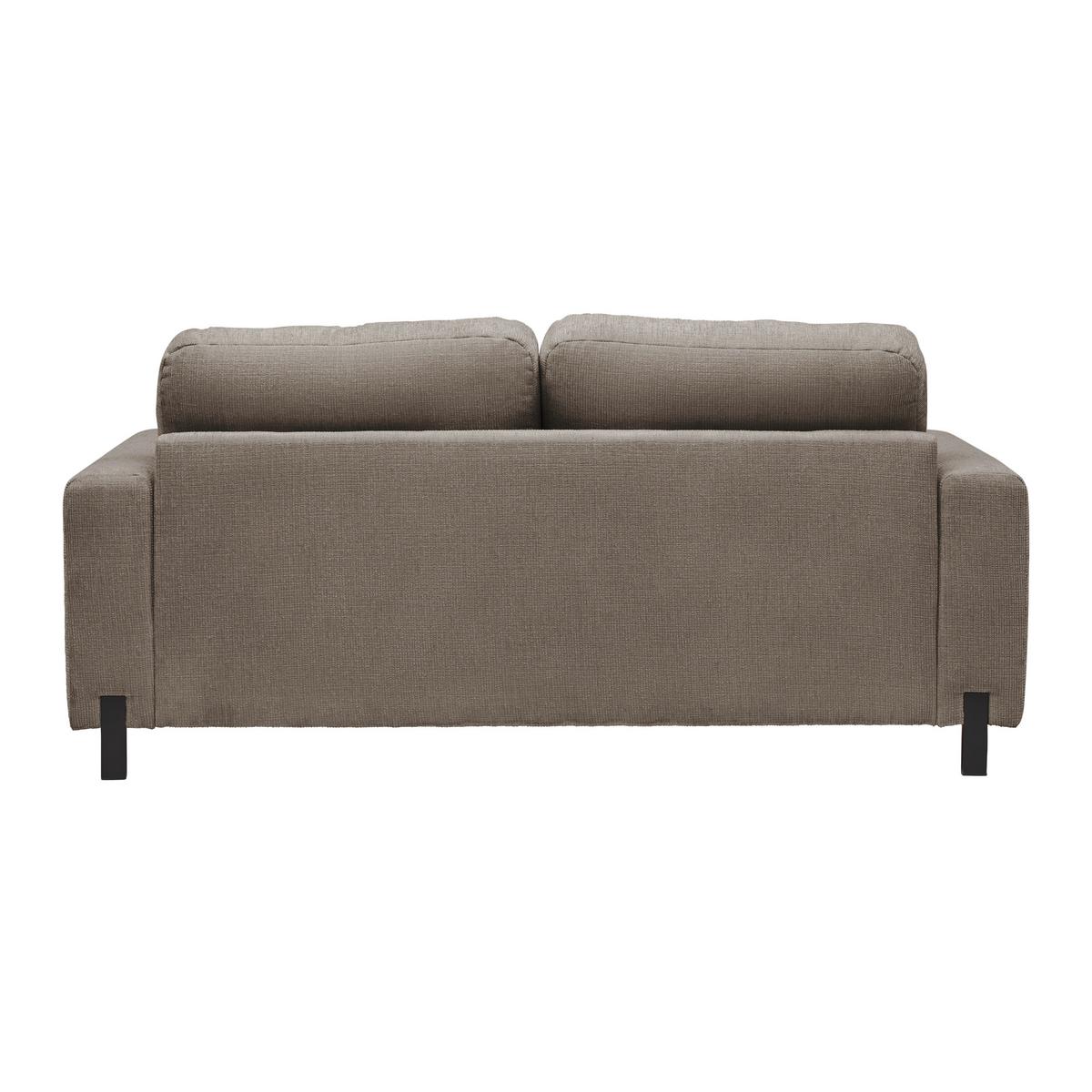 2-Sitzer-Sofa Piega Hellgrau - Hellgrau/Schwarz, MODERN, Textil/Metall (189/66-87/96cm) - Mömax