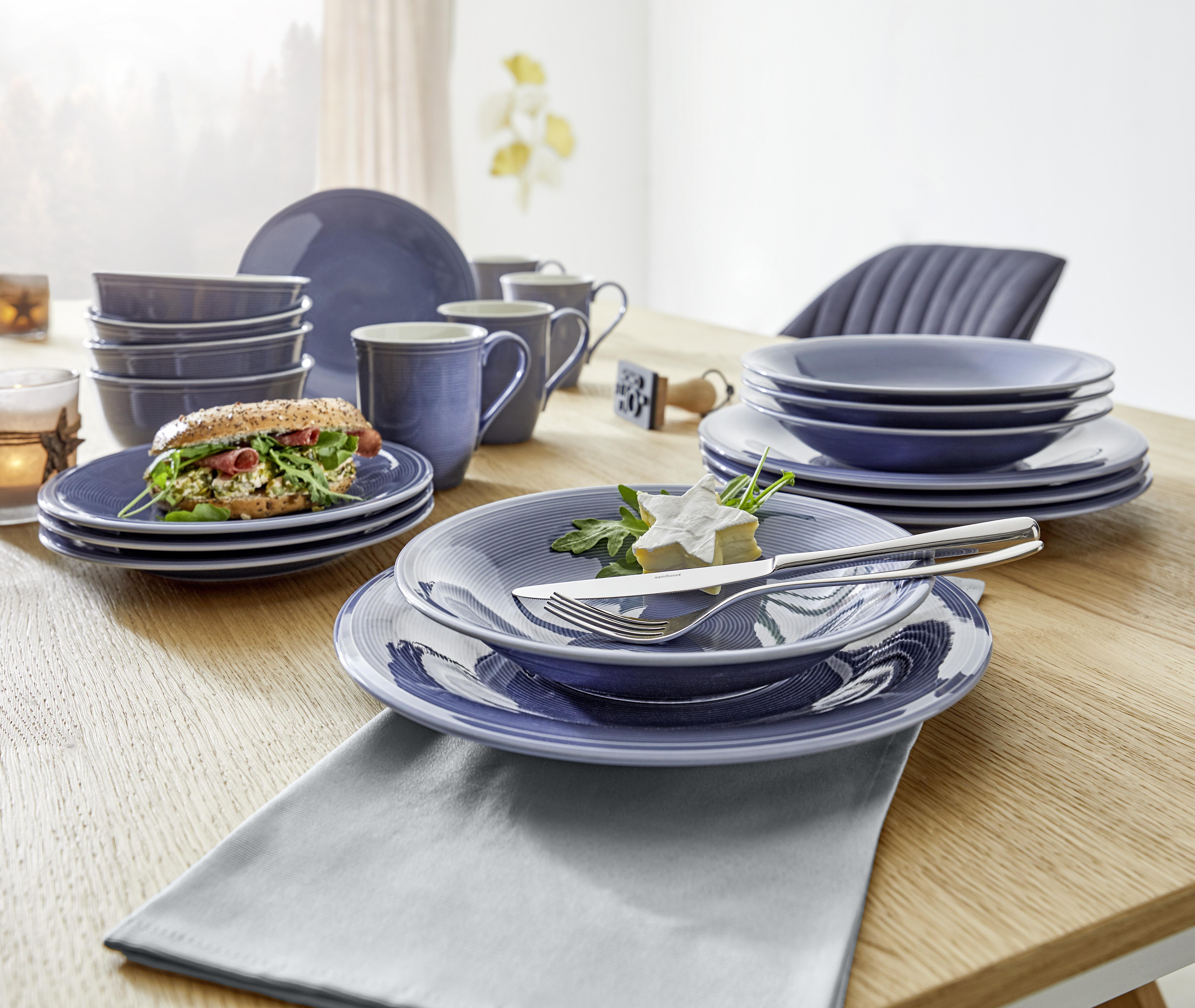 TALERZ DO ZUPY COLOR LOOP VILLEROY&BOCH - jasnoniebieski, Konventionell, ceramika (23cm) - like.Villeroy & Boch