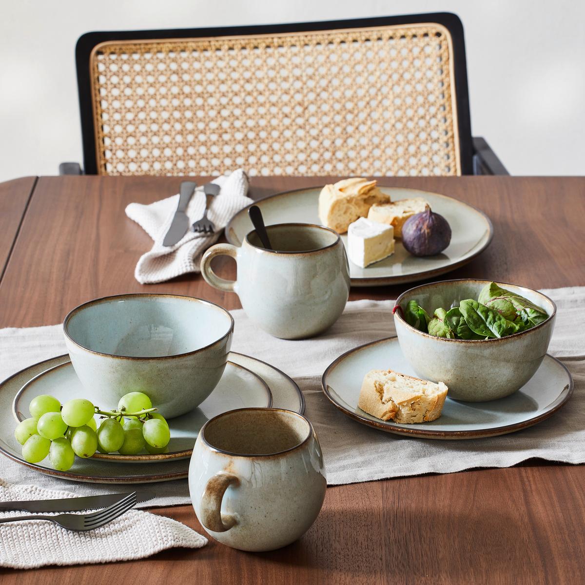 Kombinirani Servis Stone Town Grey, 8-Delni - siva, Basics, keramika - Creatable