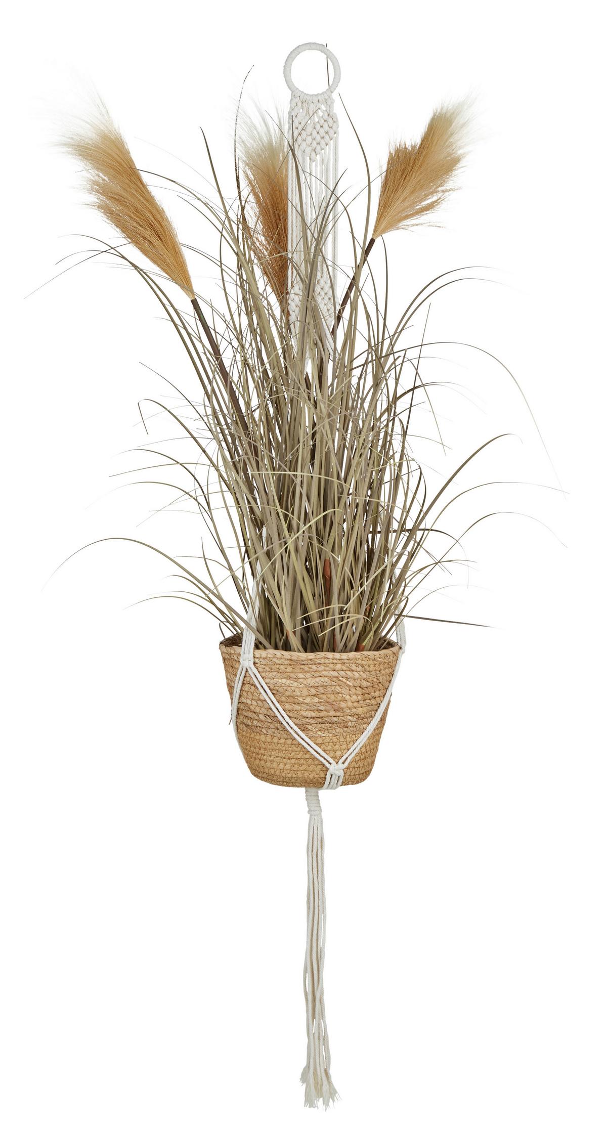 pendentif de décoration in Naturfarben - Naturfarben, Modern, Naturmaterialien (100cm) - Modern Living