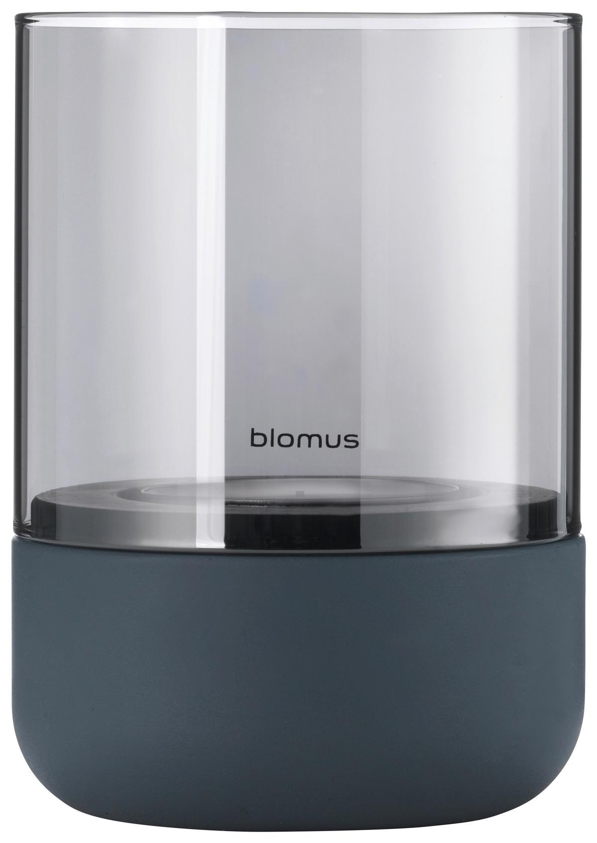 LATARENKA 66189 BLOMUS - ciemnoszary, Design, kamień/szkło (10/14cm) - Blomus