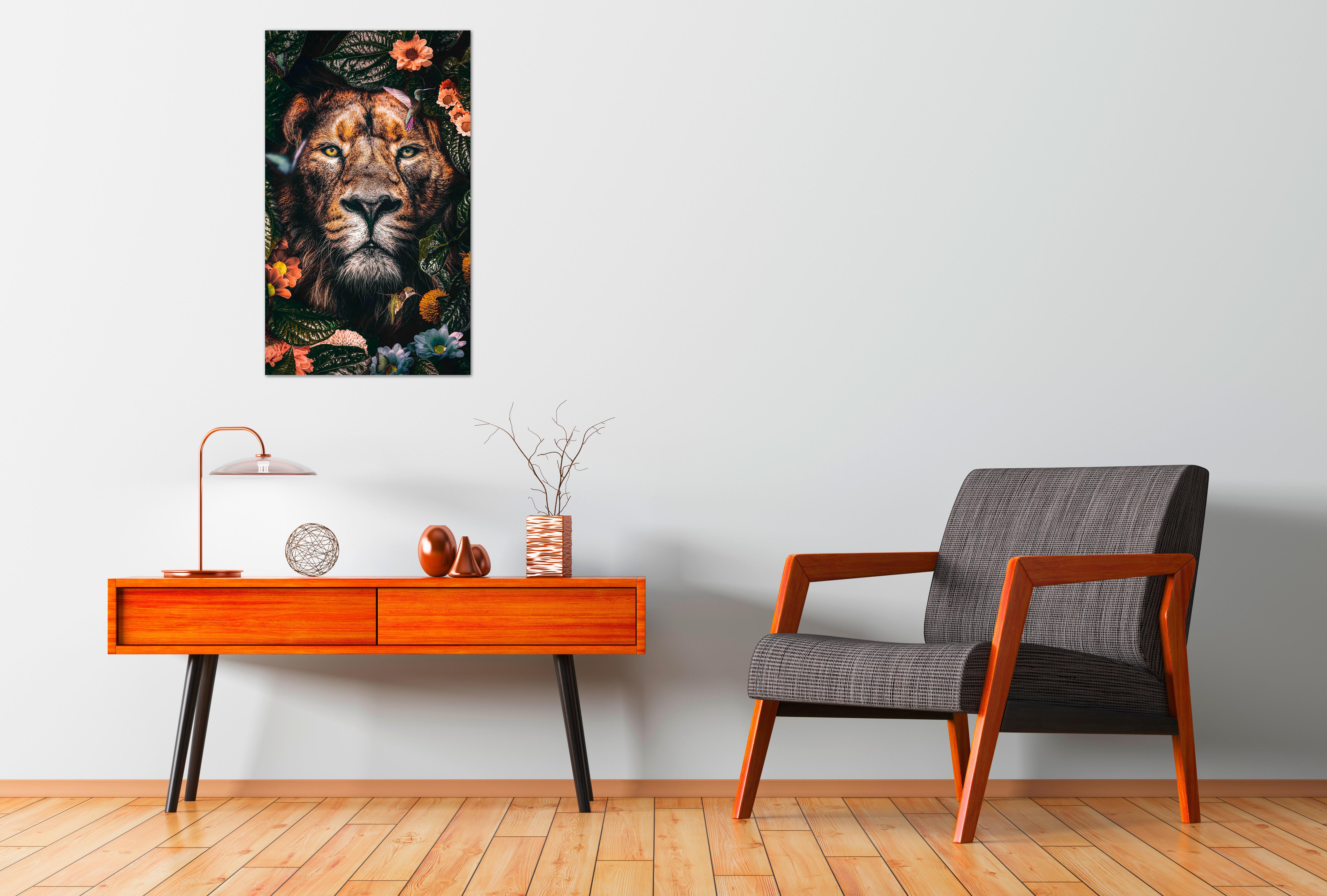 GLASBILD POSTERJUNKIE-05-70X118-GLS-MOZ - Multicolor, Basics, Glas (70/118/10cm)