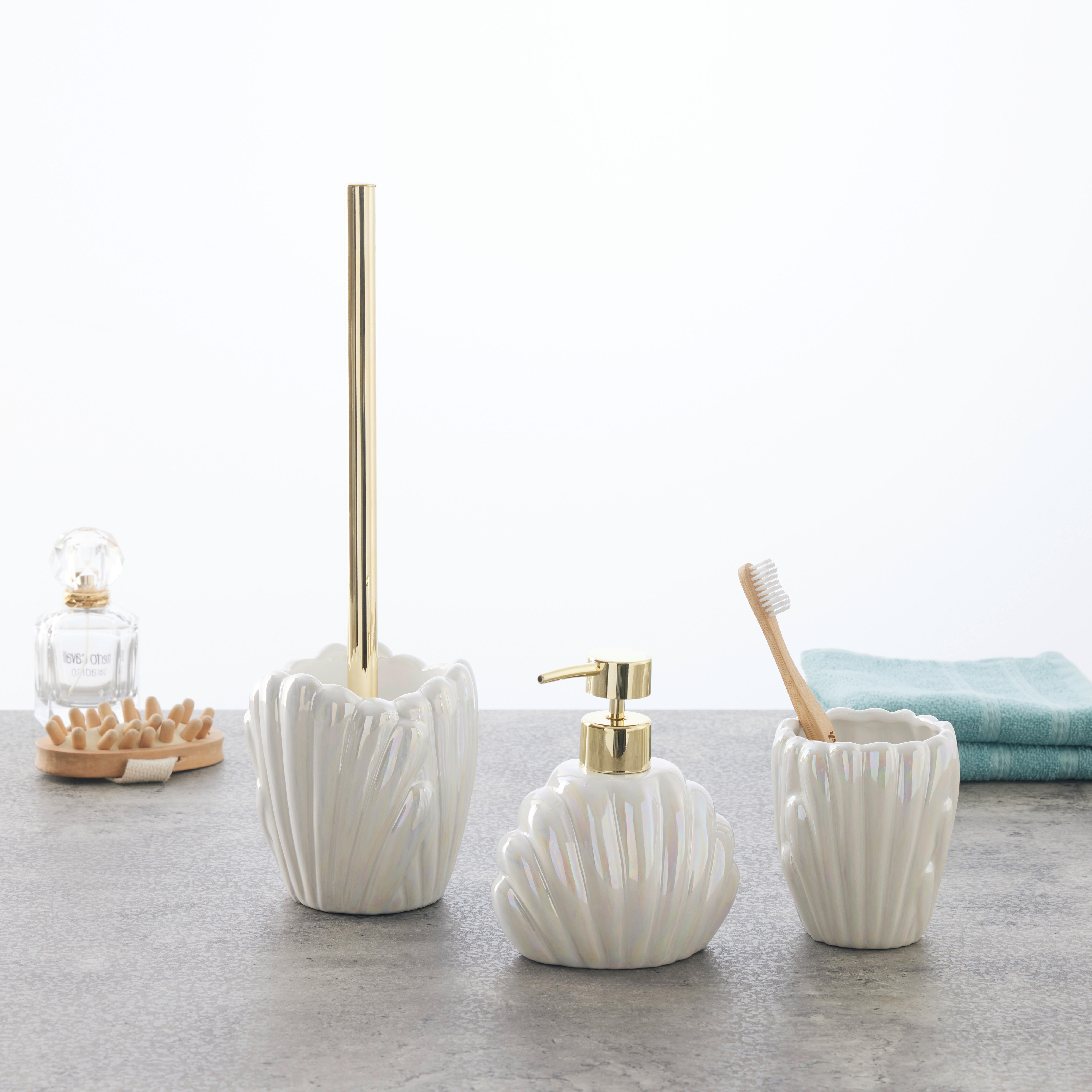 TVÅLPUMP ARIELLE - pärlemor, Modern, plast/keramik (12/8,2/14cm) - Mömax