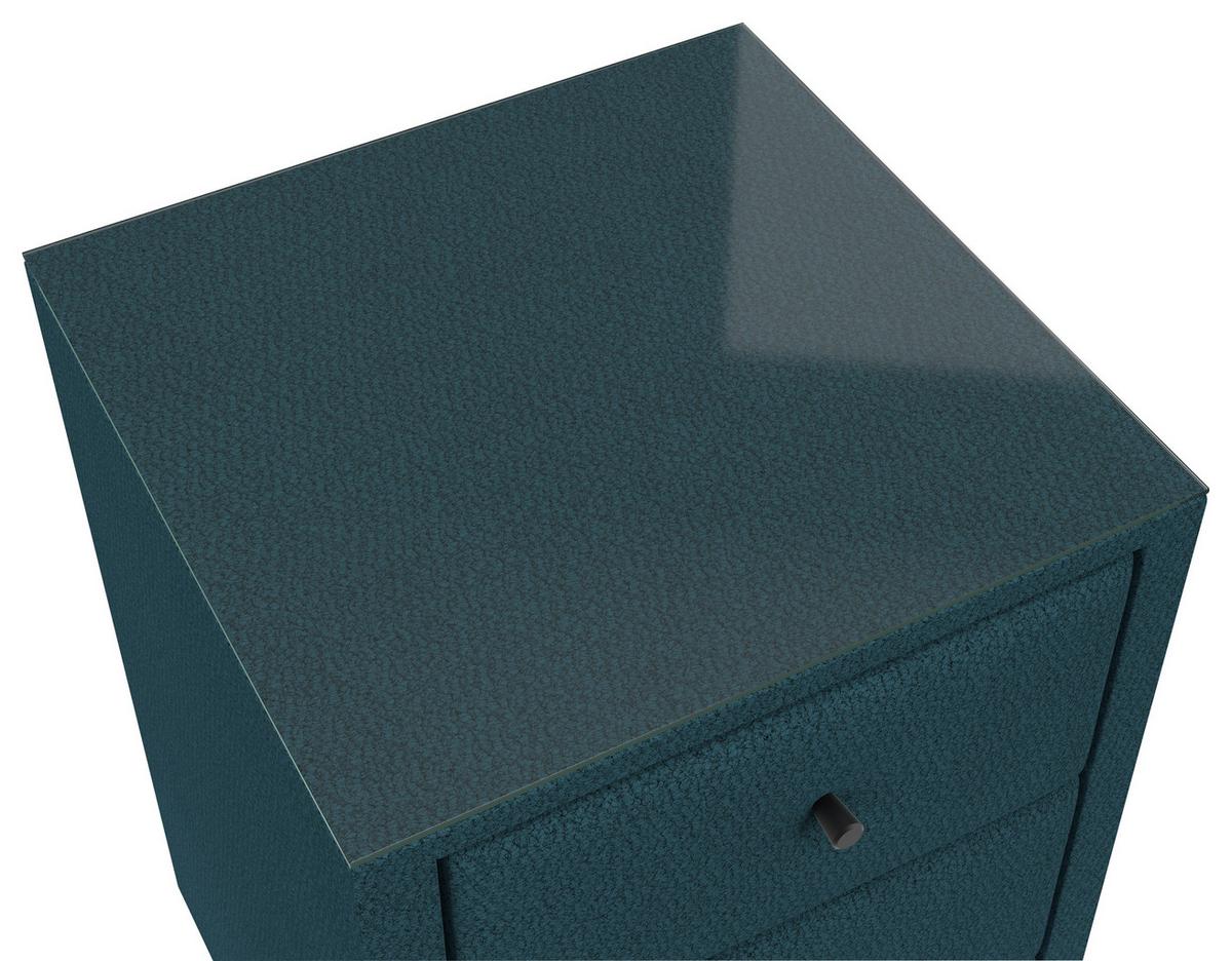 Noćni Ormarić Carmen - tirkizna, Konvencionalno, plastika (52/68/48,5cm) - Modern Living