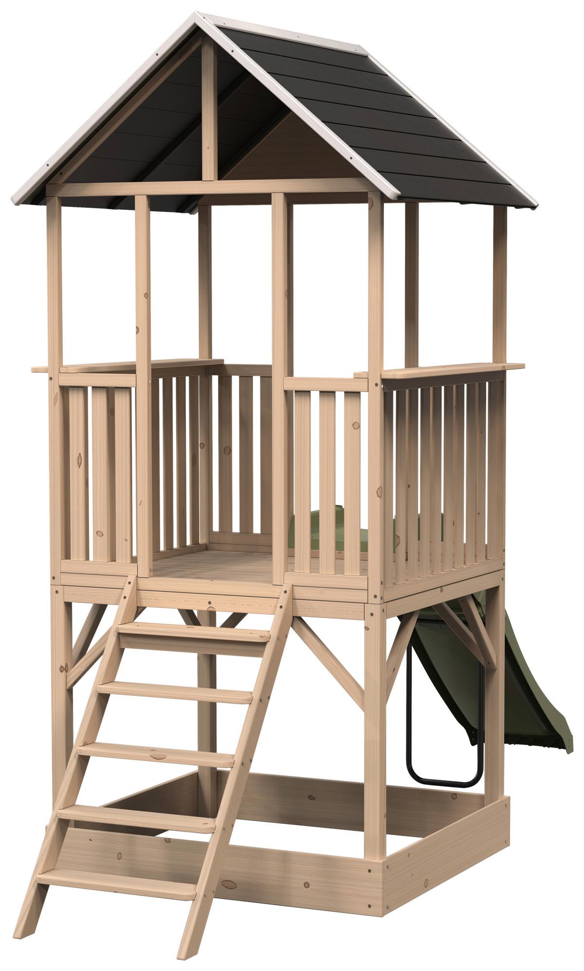 Igralna Hišica Exit Panorama 500, Naravne Barve, Zelena - zelena/naravne barve, Konvencionalno, umetna masa/les (303/118/230,5cm) - EXIT Toys