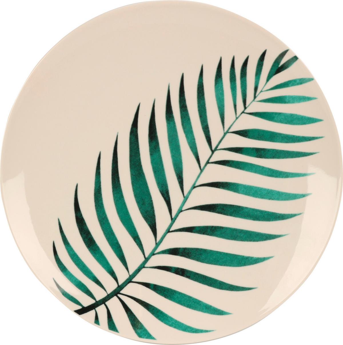 Lapostányér Leaf - Trend, kerámia (27/2,5cm)