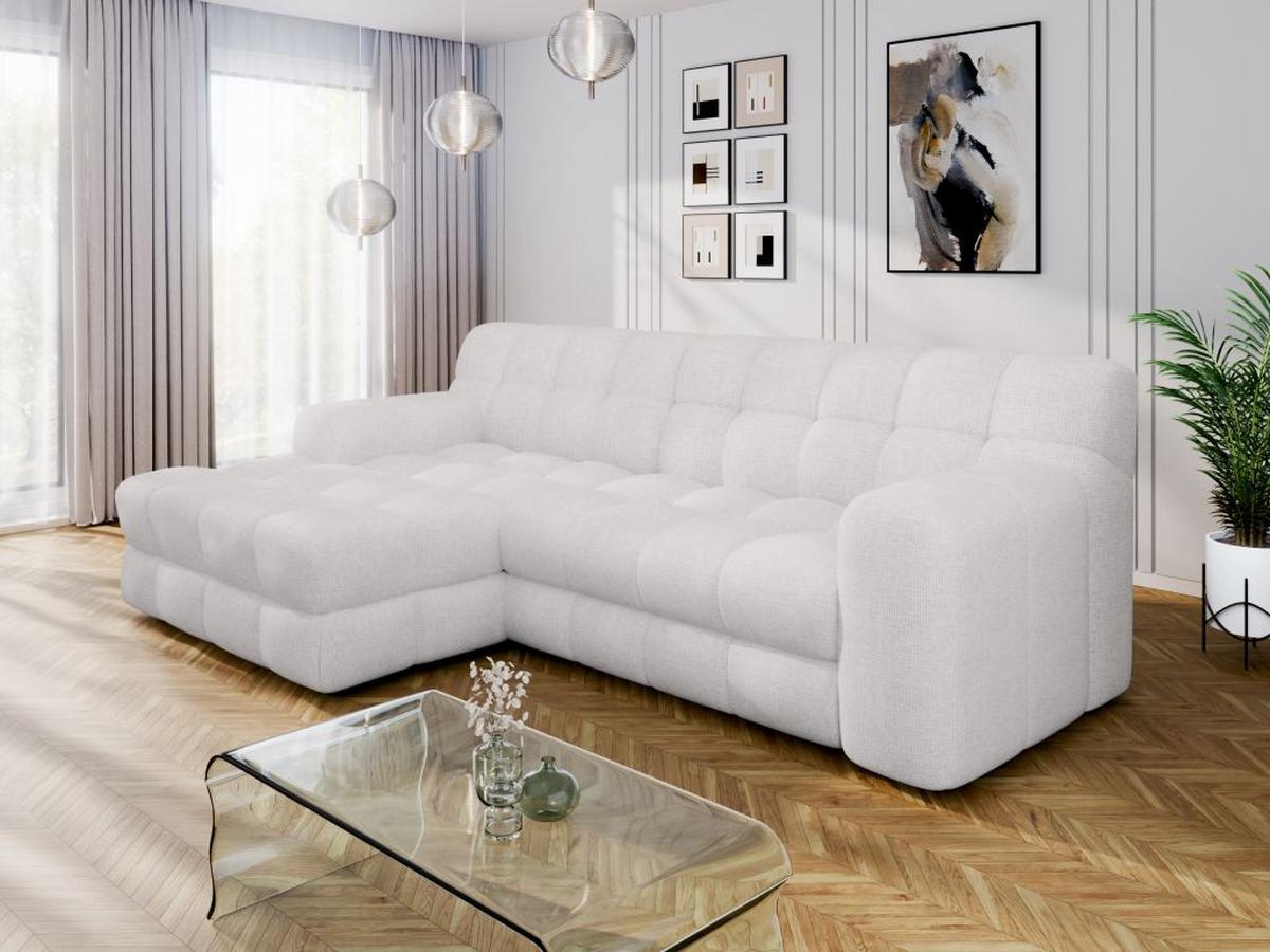Kutna Garnitura Karl - sivo-bijela/crna, Moderno, tekstil/plastika (169/287cm) - Modern Living