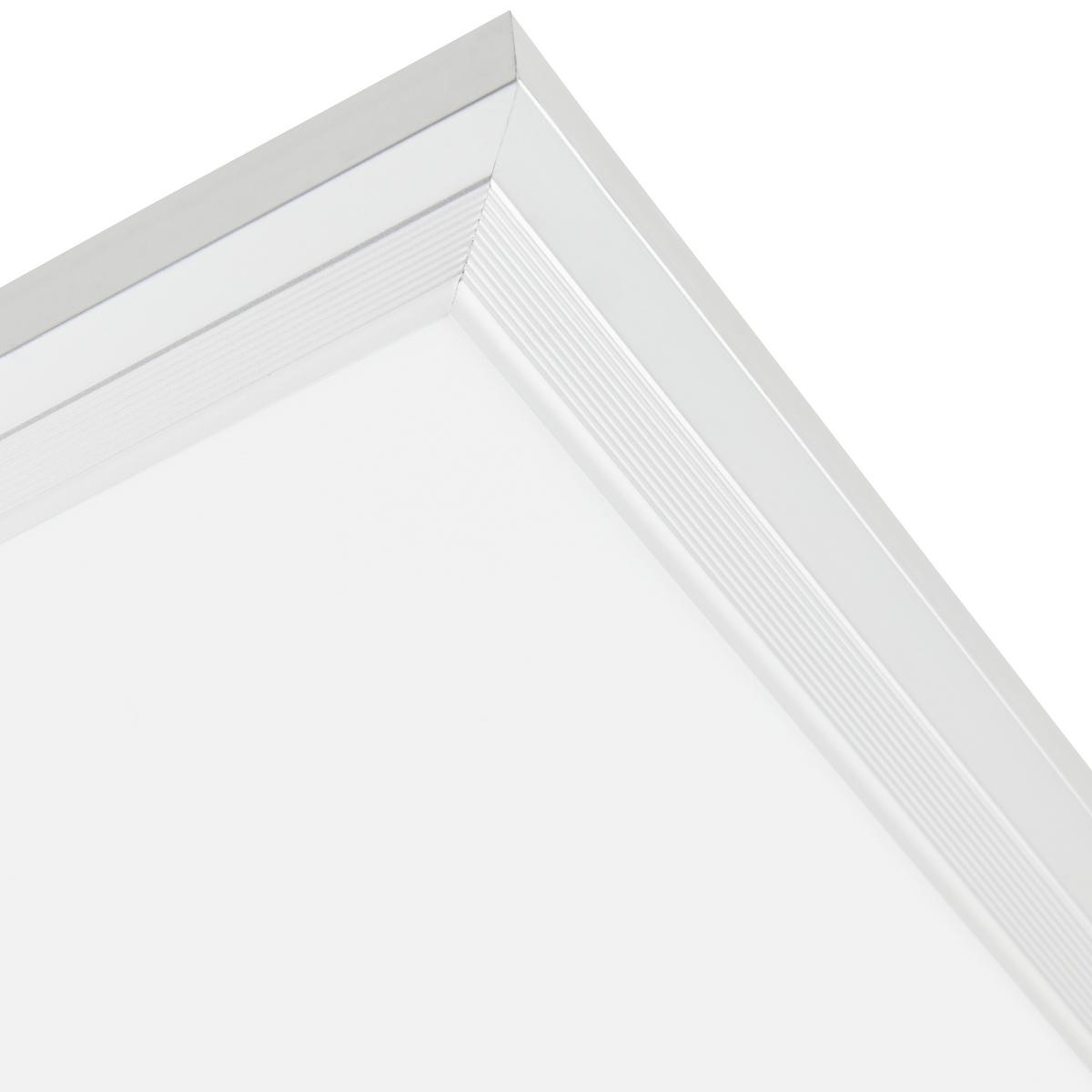 LED Mennyezeti Lámpa Cornelius - fehér, Modern, műanyag/fém (59,5/59,5/8cm) - Premium Living