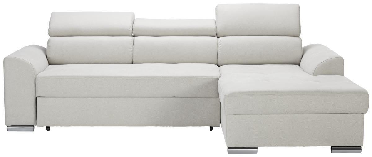 Sedežna Garnitura Abba Z Ležiščem - bež, Moderno, tekstil (167/246cm) - Modern Living