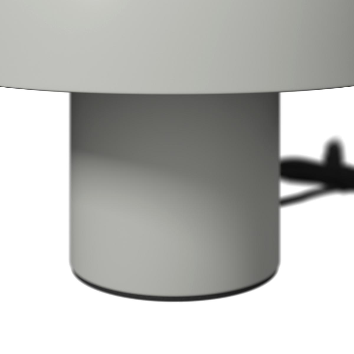 Tischleuchte Carla Weiß ca. 40 Watt - Weiß, MODERN, Metall (22,5/22cm) - Bessagi Home