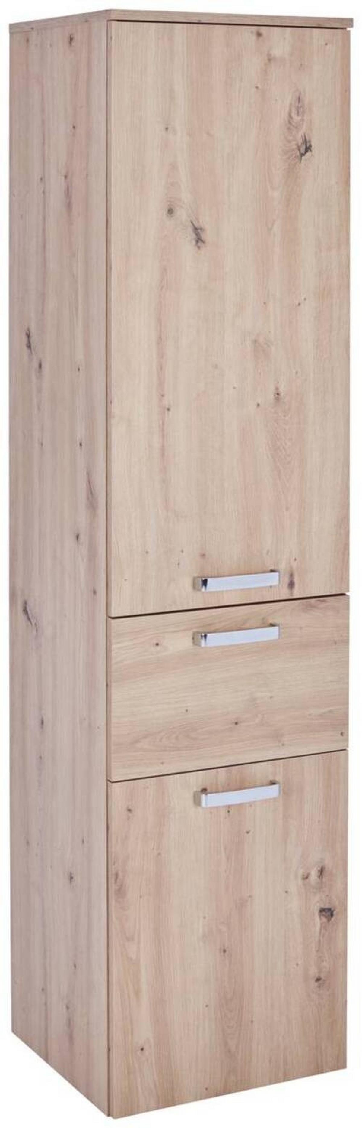 Visoki Element Fresh - bijela/hrast Artisan, Konvencionalno, drvni materijal/metal (40/168,5/38,5cm) - Modern Living