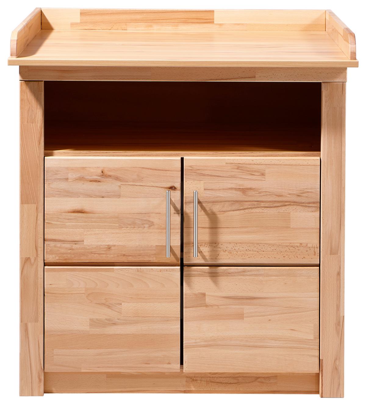 KOMODA Z PRZEWIJAKIEM 2063-30-24/40 SIMONE -PV- - kolor naturalny, Konventionell, materiał drewnopochodny/metal (91/97,7/73cm) - Jimmylee
