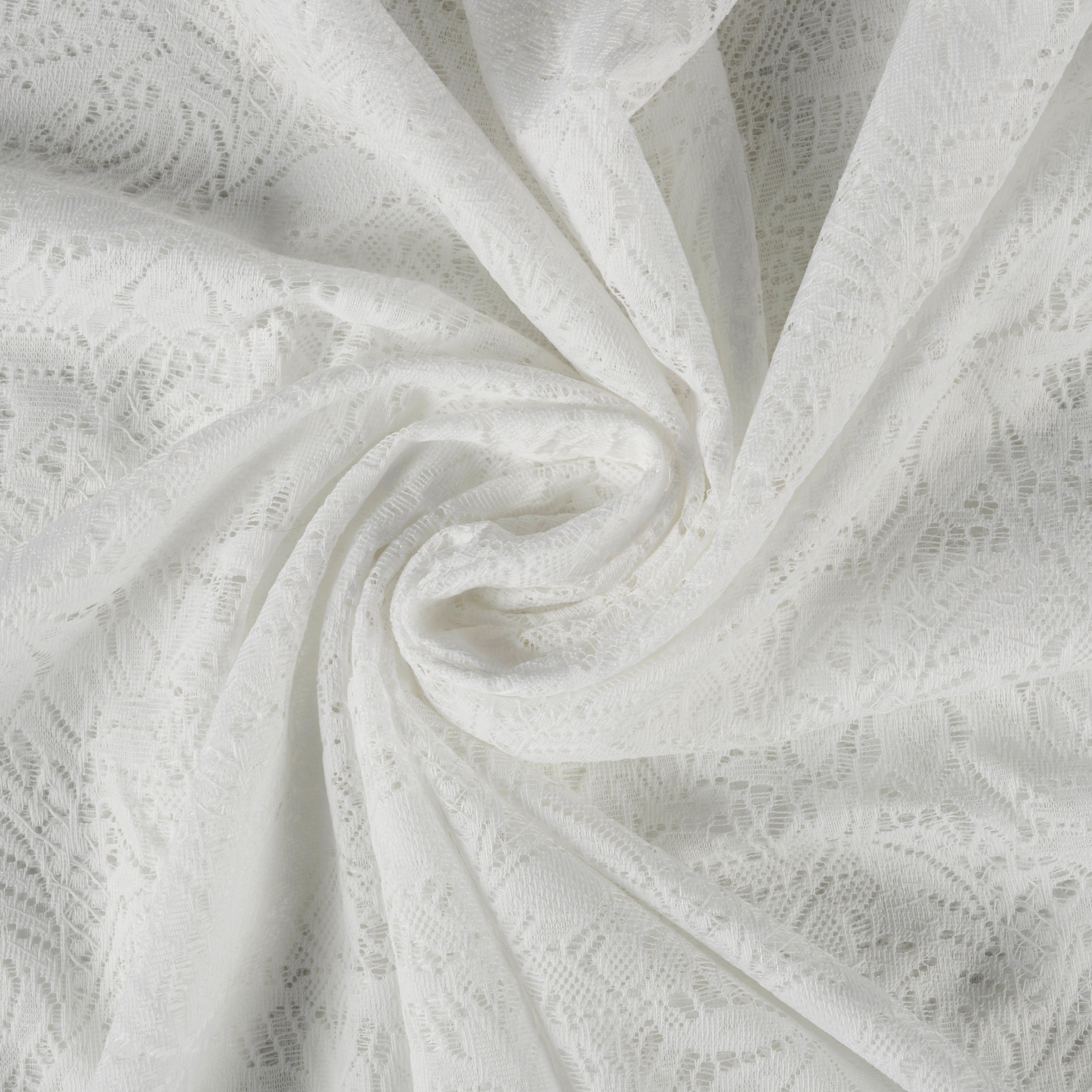 Készfüggöny Dalia 140/245 - fehér, Romantik / Landhaus, textil (140/245cm) - Modern Living