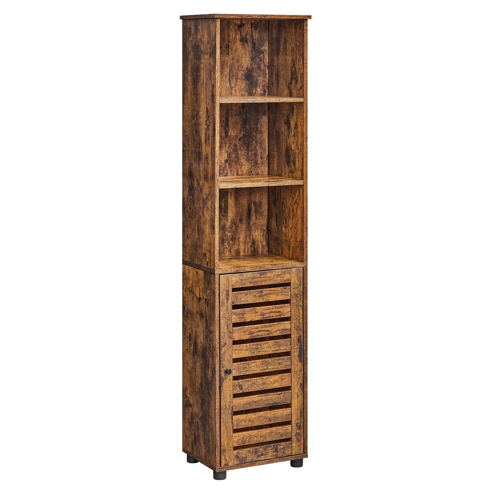 HOCHSCHRANK BBK160X01V2 - Schwarz/Braun, Trend, Holzwerkstoff/Kunststoff (40/167/30cm) - MID.YOU