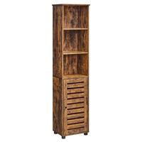 HOCHSCHRANK BBK160X01V2 - Schwarz/Braun, Trend, Holzwerkstoff/Kunststoff (40/167/30cm) - MID.YOU