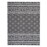 Vintage-teppich Sunny 110 Schwarz 160x230 - Schwarz, Basics, Textil (160/230cm) - Kayoom