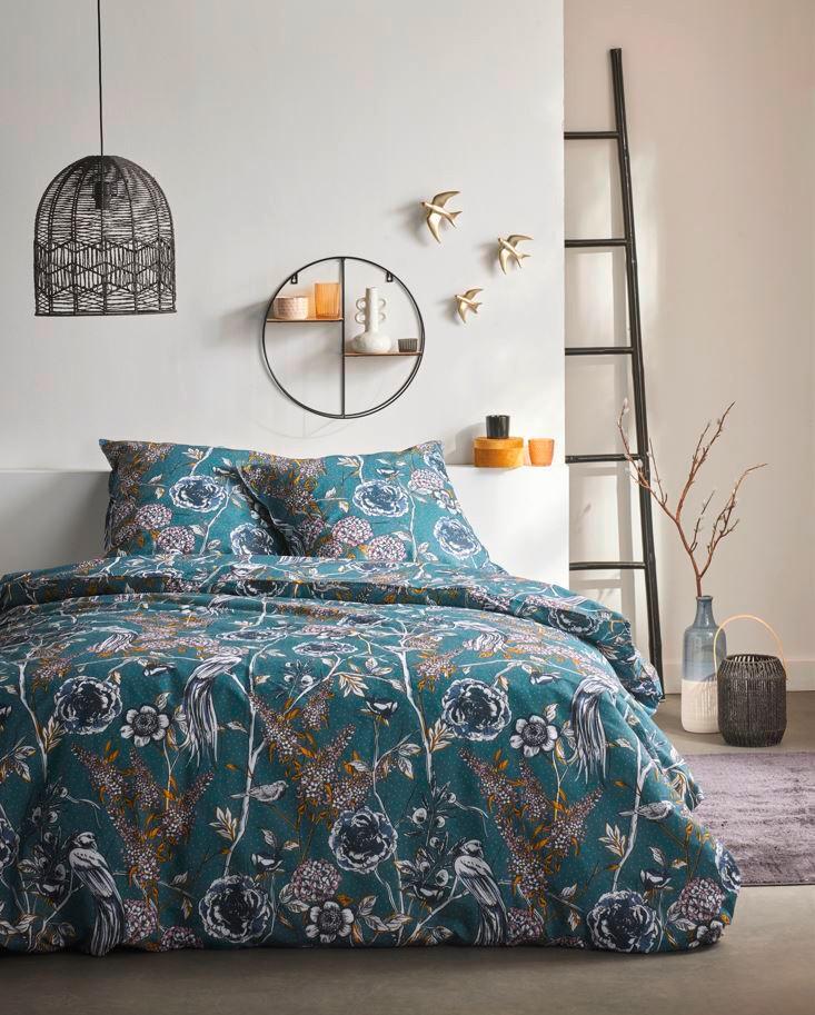 Posteljina Rohl 200x200/2x60x80cm - opalna, Moderno, tekstil (200/200cm)