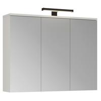 Spiegelschrank Mallorca Kaschmir-/Eichefarben - Eichefarben, MODERN, Glas/Holzwerkstoff (90/70/20cm) - Based