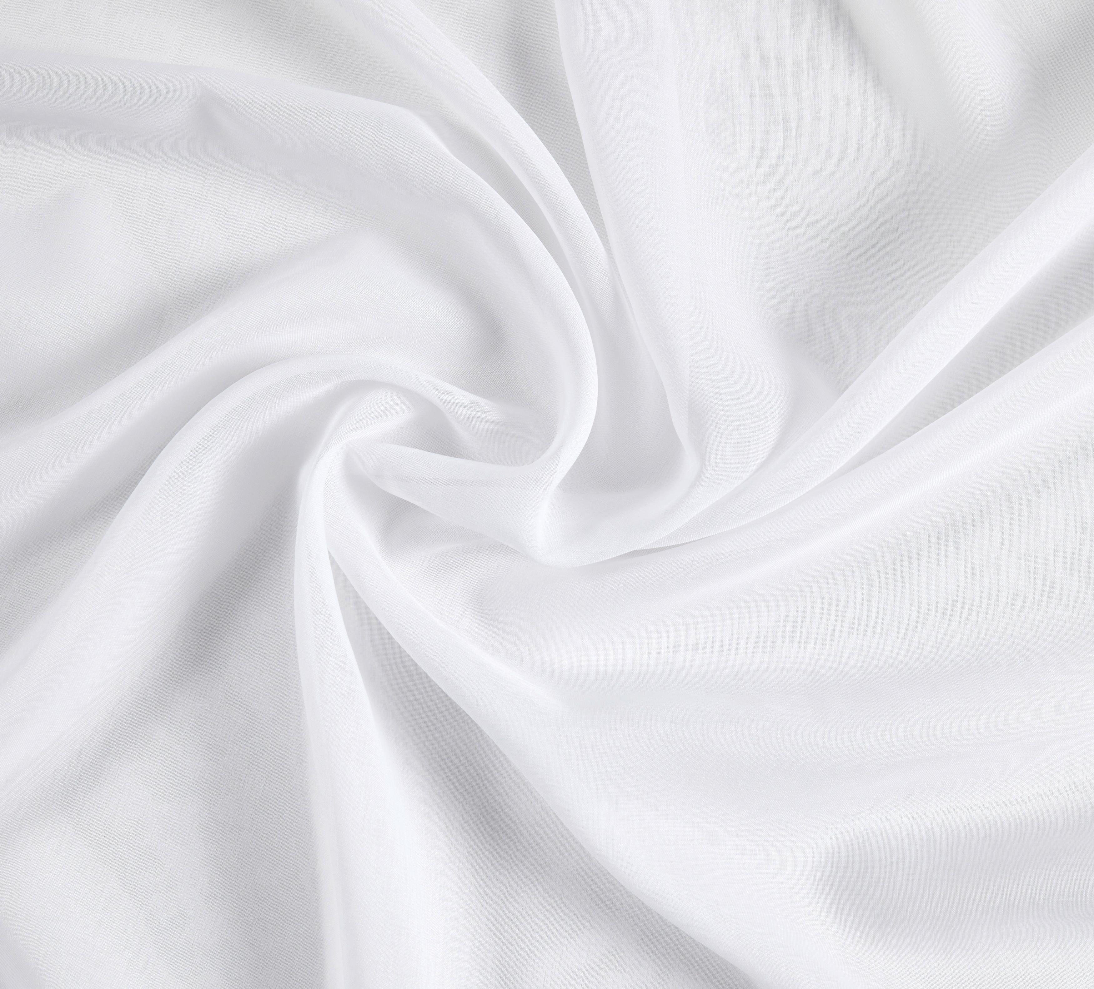 Fertigvorhang Tosca in Weiß, 2 Stk. - Weiß, Textil (140/245cm) - Modern Living