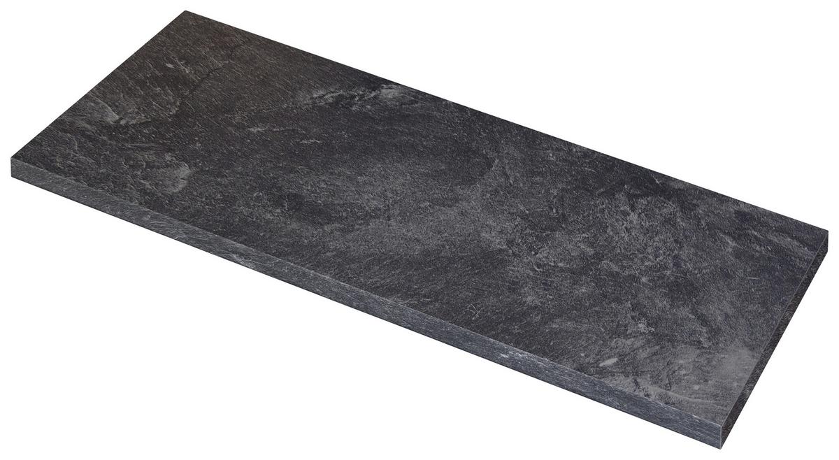 Delovna Plošča Alba, Barva Skrilavca, 220 Cm, 38 Mm - barve skrilavca, Moderno, leseni material (220/3,8/60cm) - FlexWell