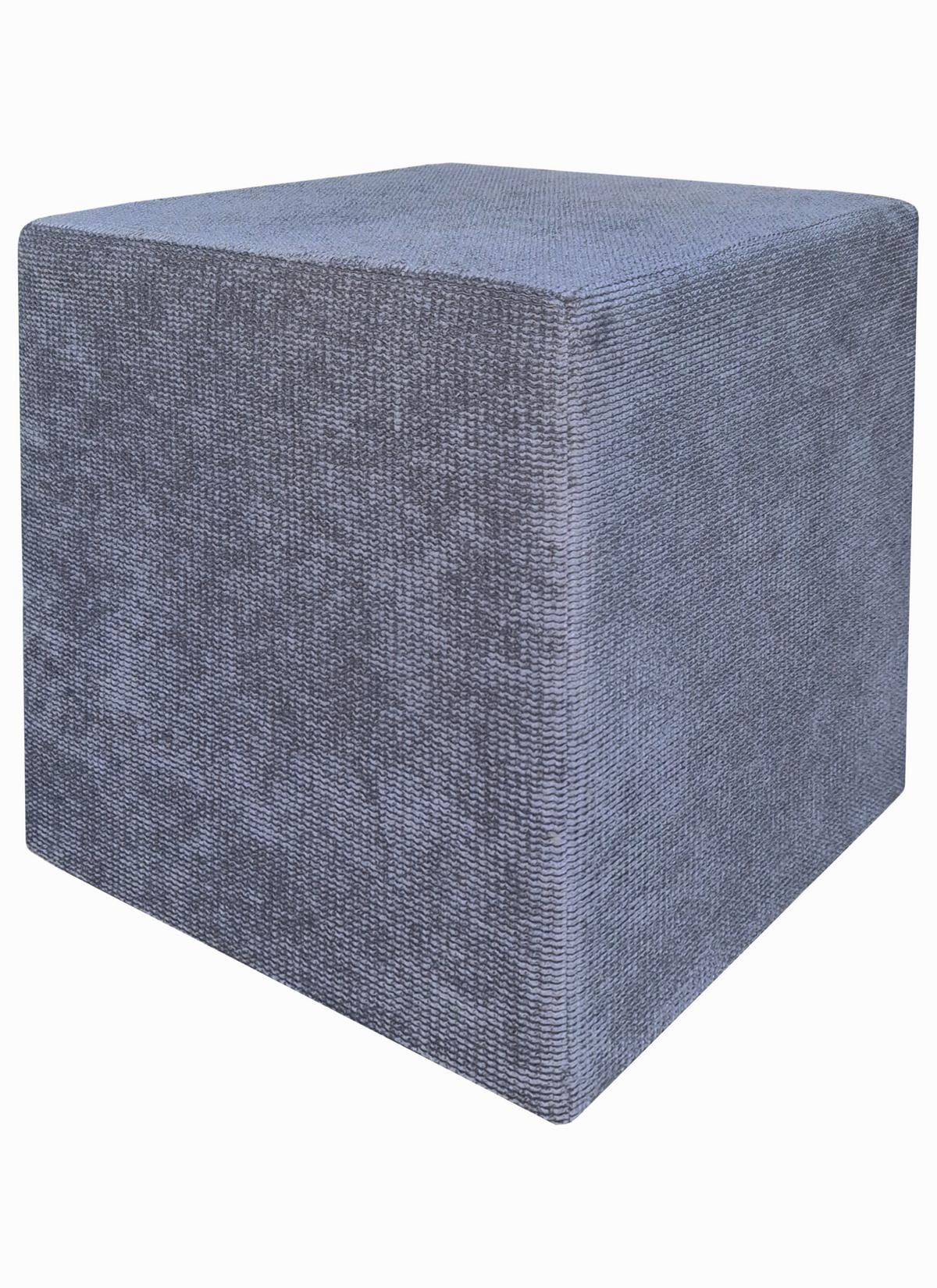 Tabure Kub - siva/crna, Moderno, drvni materijal/drvo (36/43/36cm) - Modern Living