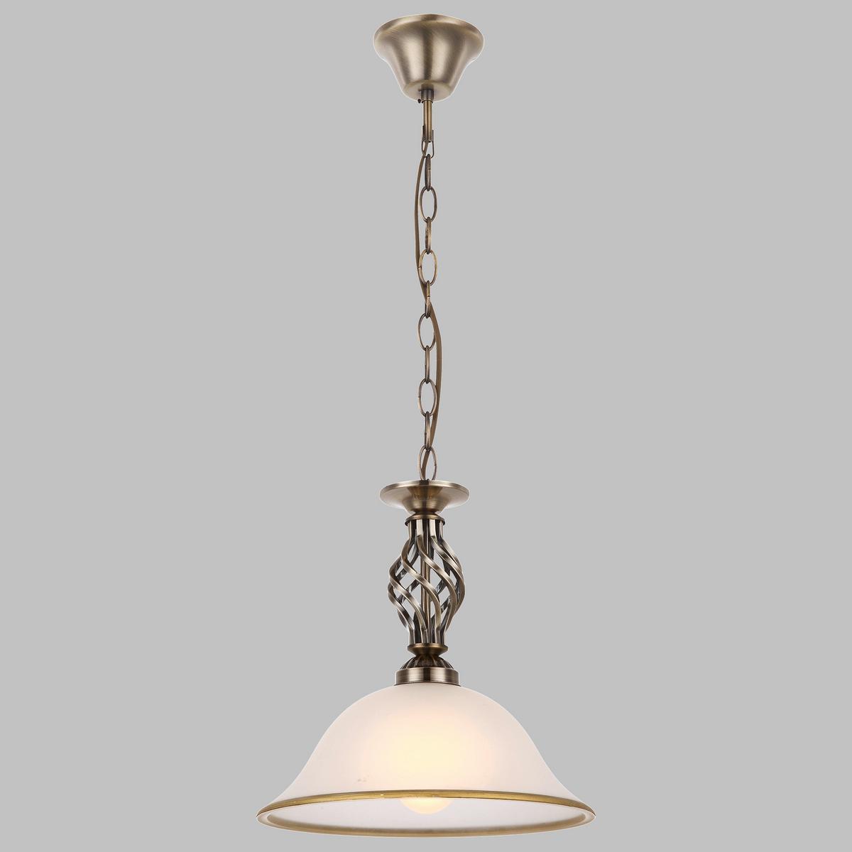Svjetiljka Viseća 60208h Rena - Romantično / ladanjski, staklo/metal (30/120cm) - Globo