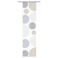 ZASŁONA PANELOWA BORDEN - antracytowy, Design, tkanina (60/245cm)