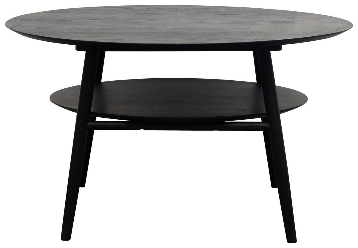 STOLIK KAWOWY SANTO DOMINGO - czarny, Modern, materiał drewnopochodny/drewno (80/45/80cm) - MID.YOU