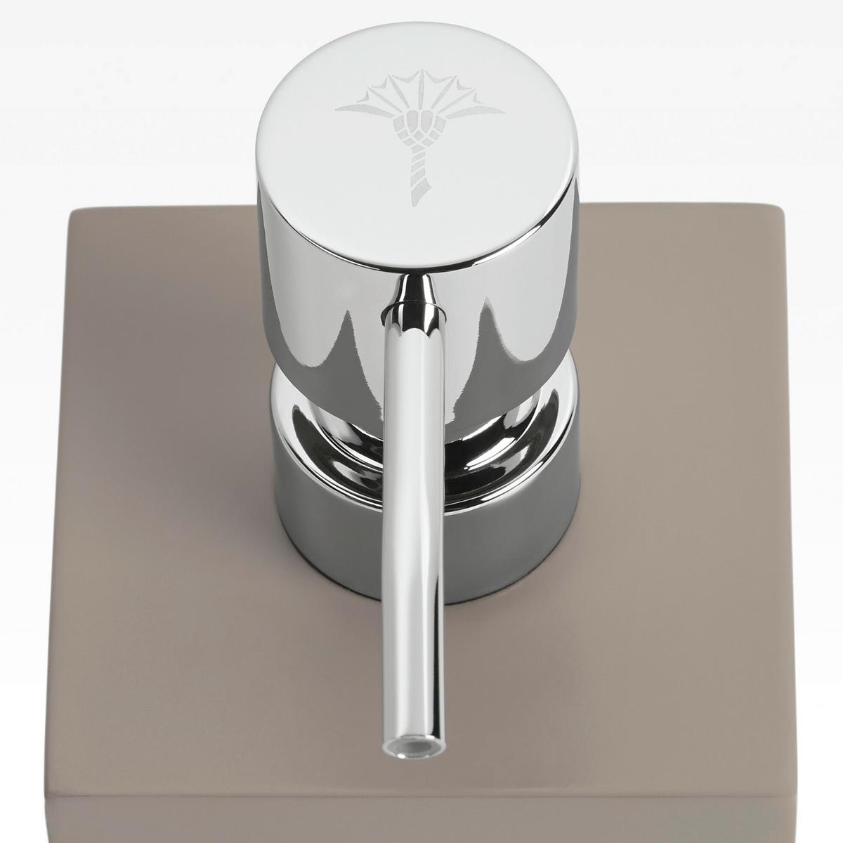 DOZOWNIK NA MYDŁO JOOP! BATHLINE - beżowy/szary, Basics, tworzywo sztuczne (7,5/17/7,5cm) - Joop!