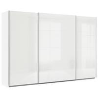 DULAP USI CULISANTE FELDKIRCH - alb/alb lucios intens, Modern, material pe bază de lemn (315/210/62cm)