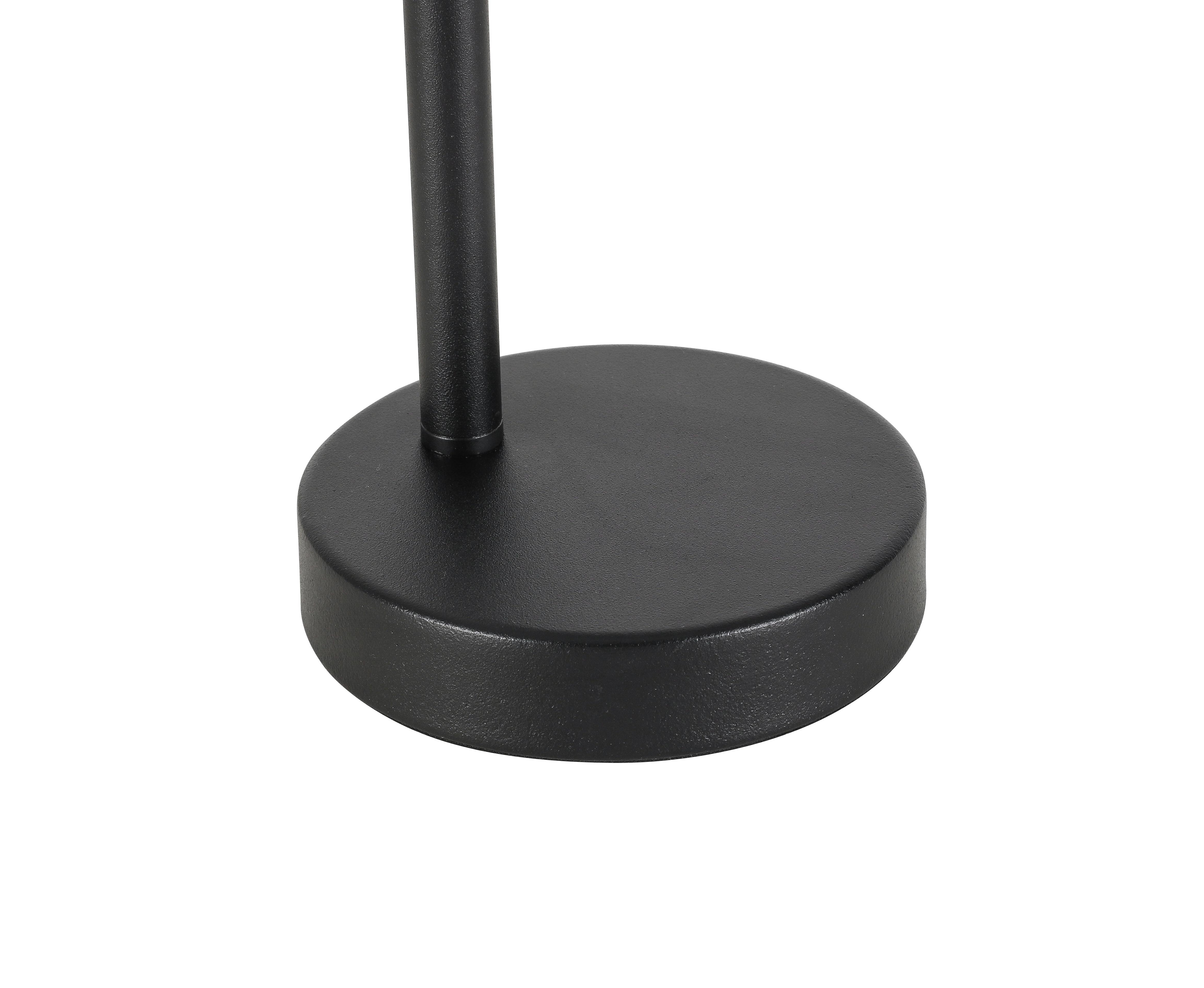 BORDSLAMPA LISIB - kromfärg/svart, Romantik / Lanthus, metall/glas (13/12/36,5cm) - Mömax