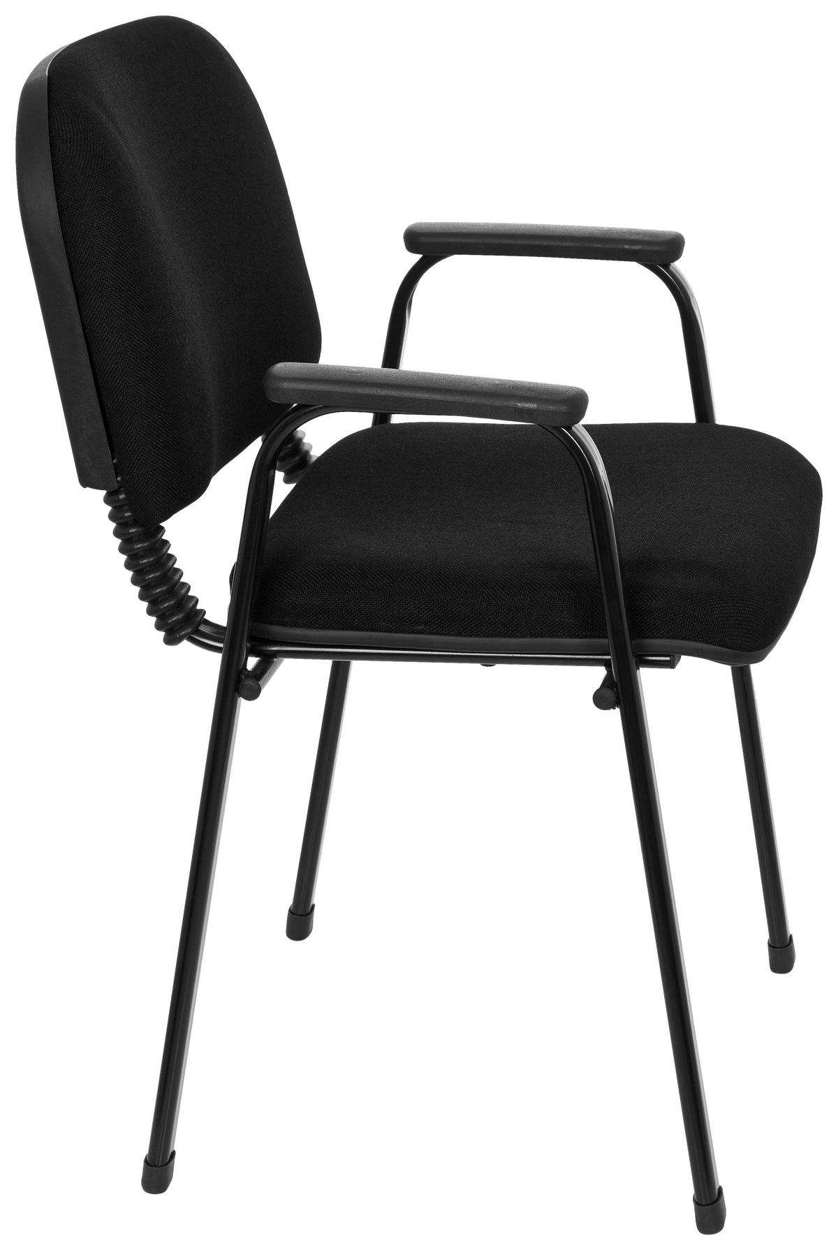 Konferenčni Stol Xt 650, Črna - črna, Basics, kovina/tekstil (55/84/42cm) - MID.YOU