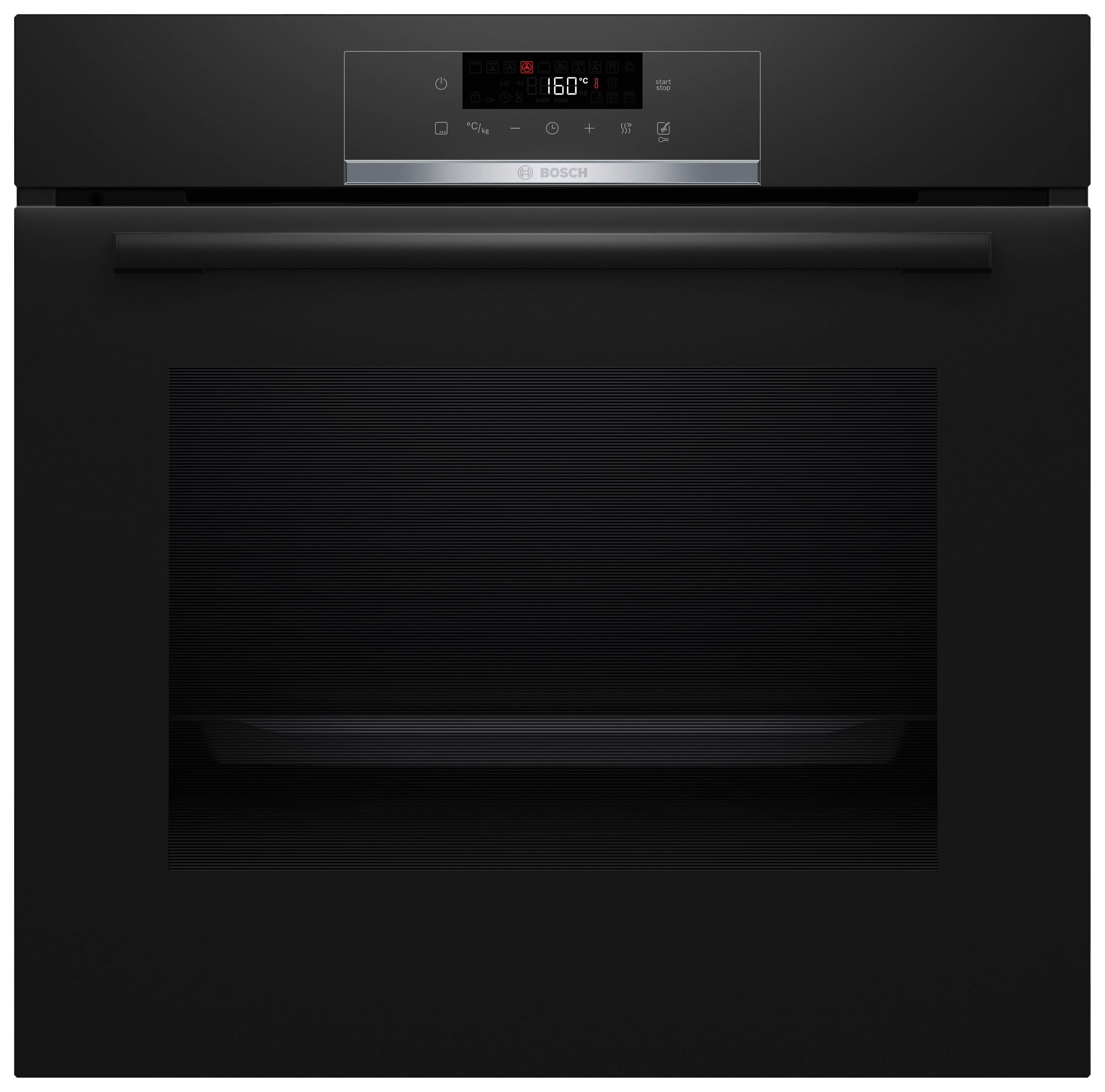 Backofenset HBD274FB67 - Schwarz, MODERN, Glas/Metall - Bosch
