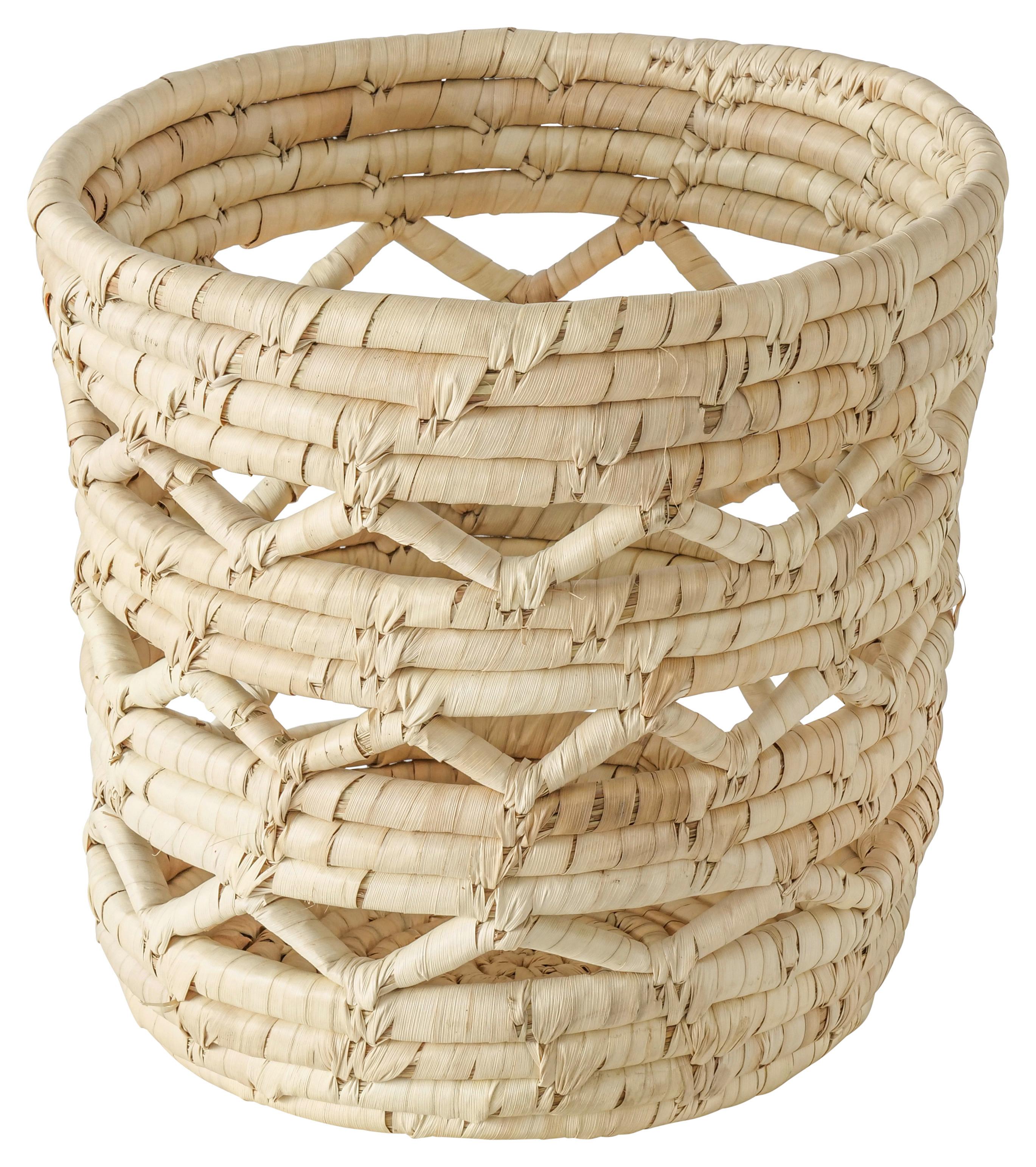 Korb Samila in Naturfarben - Naturfarben, MODERN, Naturmaterialien (22/23cm)