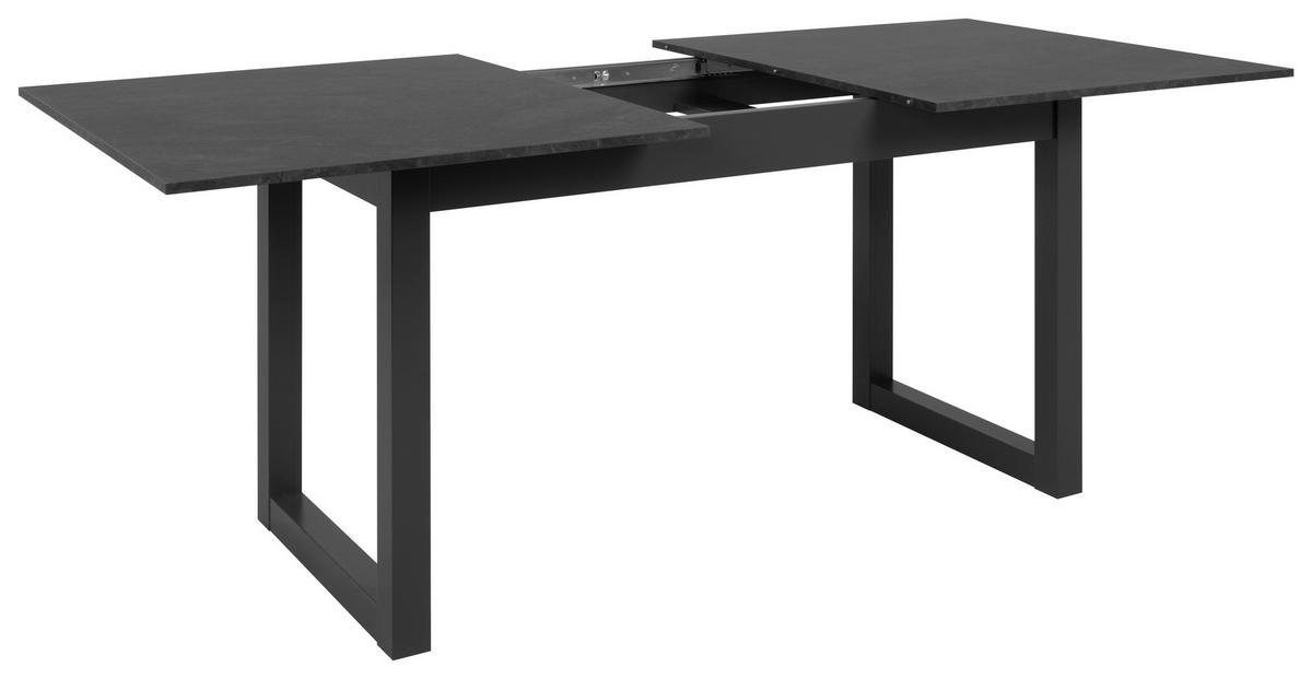 STÓŁ DO JADALNI AUSTIN 80A - antracytowy/kolor łupkowy, Design, materiał drewnopochodny (160/90/75cm) - MID.YOU